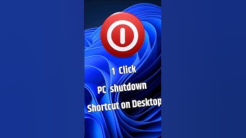 Create a One-Click Shutdown Shortcut - Windows 10/11 Tutorial in hindi | Shutdownshortcut on desktop