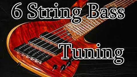 EASY 6 String Bass TUNER (B-E-A-D-G-C)        [HD]