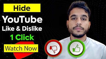 How to Hide Like and Dislike Counts on Your YouTube Videos