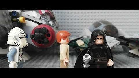 LEGO STAR WARS  the mysterious Hologram (Lego Stop Motion)