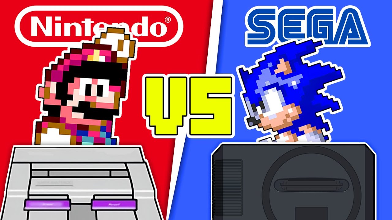Nintendo vs SEGA: Come è nata la CONSOLE WAR