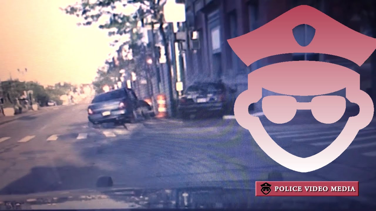 Police Car Crashes While Responding To A Robbery Call - POLICE VIDEO ...