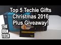 Top 5 Gifts For Techies + Giveaway! | The Don Tech