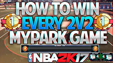 HOW TO WIN EVERY 2v2 MyPark!!!! BEST WAY TO REP UP | 100% Guaranteed