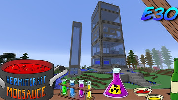 Minecraft Mods - ModSauce - AUTO MODDED MOB FARM!!! ( Hermitcraft Modded Minecraft E30 )