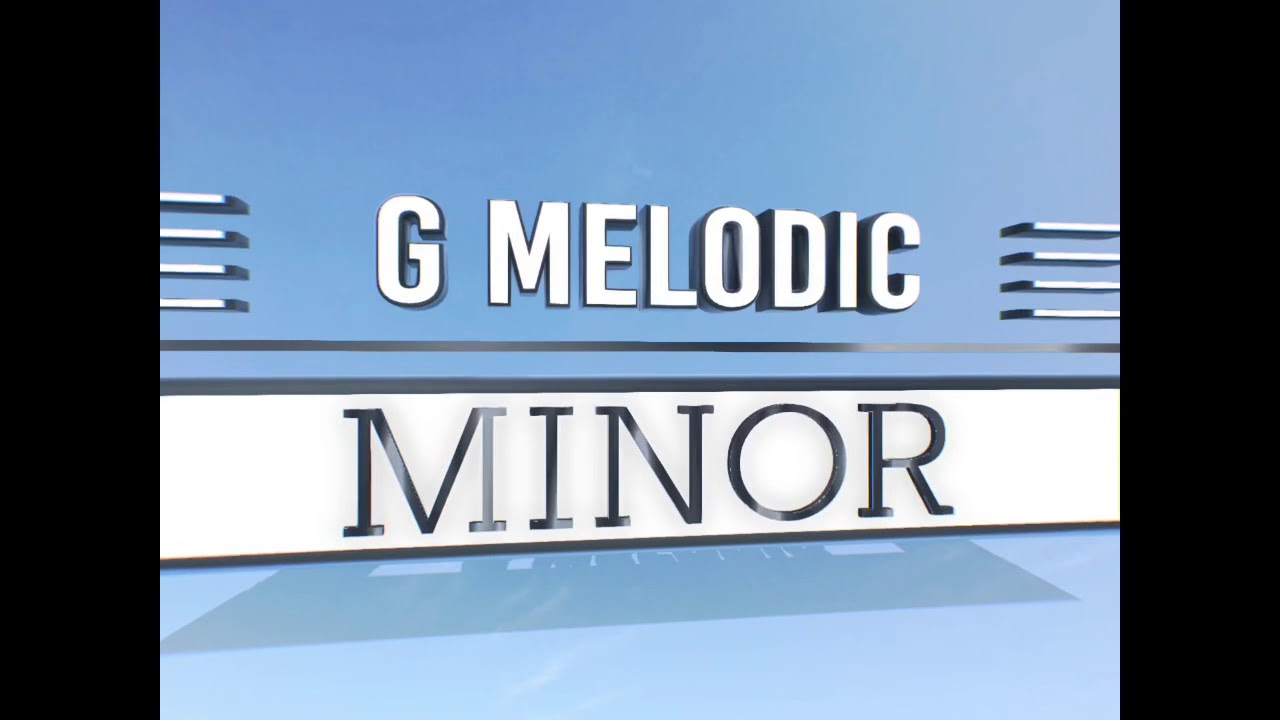 G melodic minor scale for trombone - YouTube