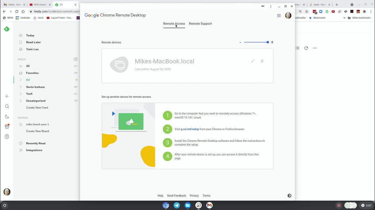Chrome Remote Desktop see and control your friends screen in Chrome OS