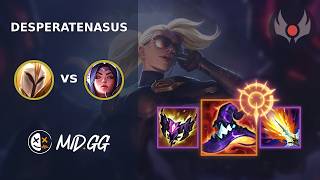 MID.GG: [ DesperateNasus ] Kayle MID vs Irelia | EUNE GRANDMASTER | LOL Season 2026