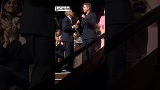 Brad Pitt And George Clooney Celebrates Their Win #BradPitt