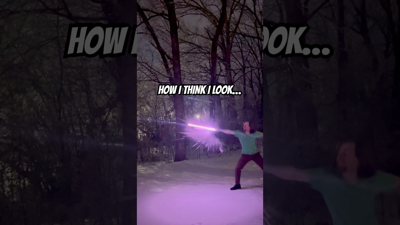 Световые мечи и снег! 