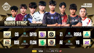 🔴 LIVE | SWISS STAGE တတိယနေ့ | M7 World Championship | (MM)