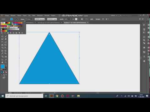 Video: Photoshop'ta Bir üçgen Nasıl çizilir