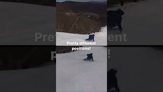 Skier comparison before and after coaching with Big Picture Skiing