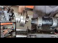 Homemade Mini Lathe Machine #Part 15 #Changing Spindle Adapter to the Chuck. #Hand Wheel making.A