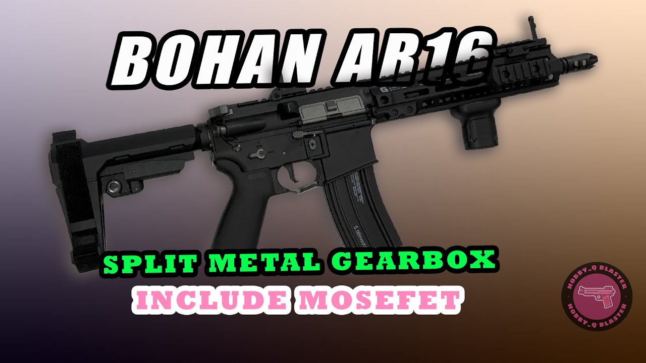 Review Water Gel Blaster Bohan AR16