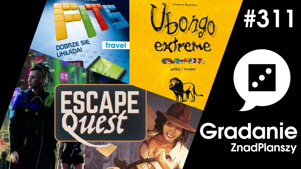Escape Quest / FITS / Ubongo Extreme - RECENZJA - Gradanie 