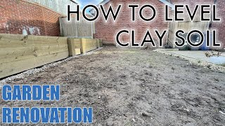 Levelling Clay Soil - New Build Garden - GARDEN RENOVATION screenshot 4