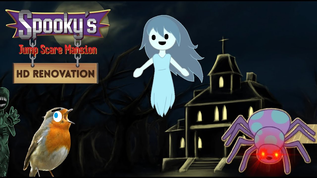 Let's Play Spooky's Jumpscare Mansion Part 1 - Welcome To The Mansion ...