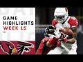 Cardinals vs. Falcons Week 15 Highlights | NFL 2018