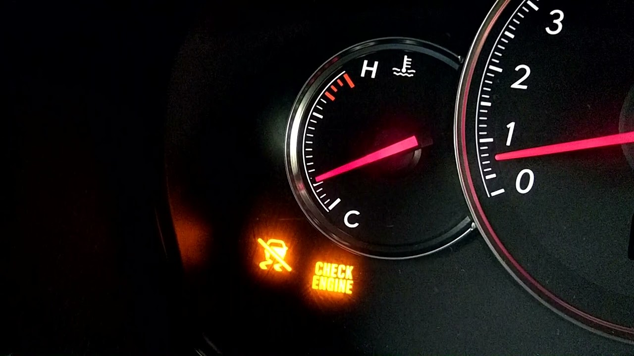 hilux cruise control light flashing