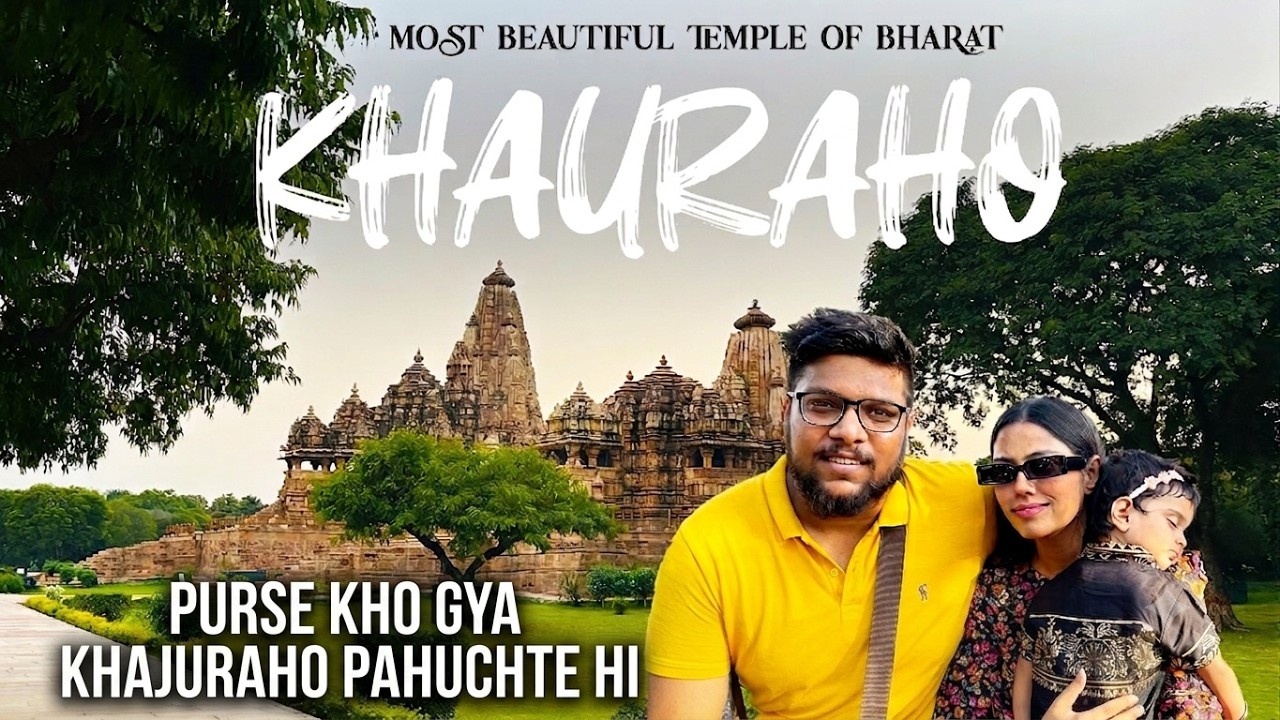 Khajuraho Group of Monuments is a UNESCO World Heritage Site