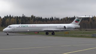Bulgarian Air Charter McDonnell Douglas MD-82 LZ-LDT at Tampere-Pirkkala