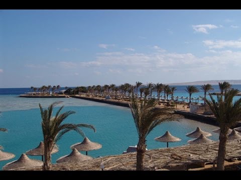 Hotel Arabia Azur Beach Resort - Lagune - Ägypten - YouTube