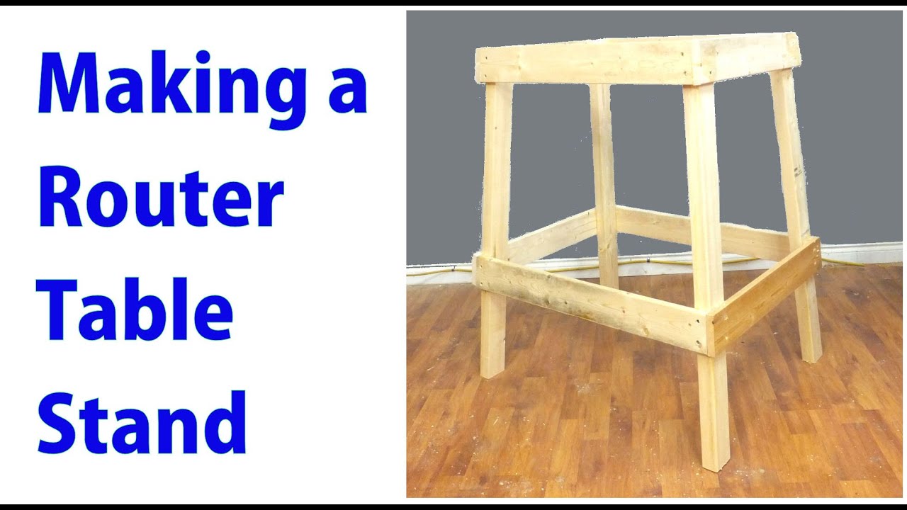 Make a Router Table Stand - a woodworkweb woodworking ...