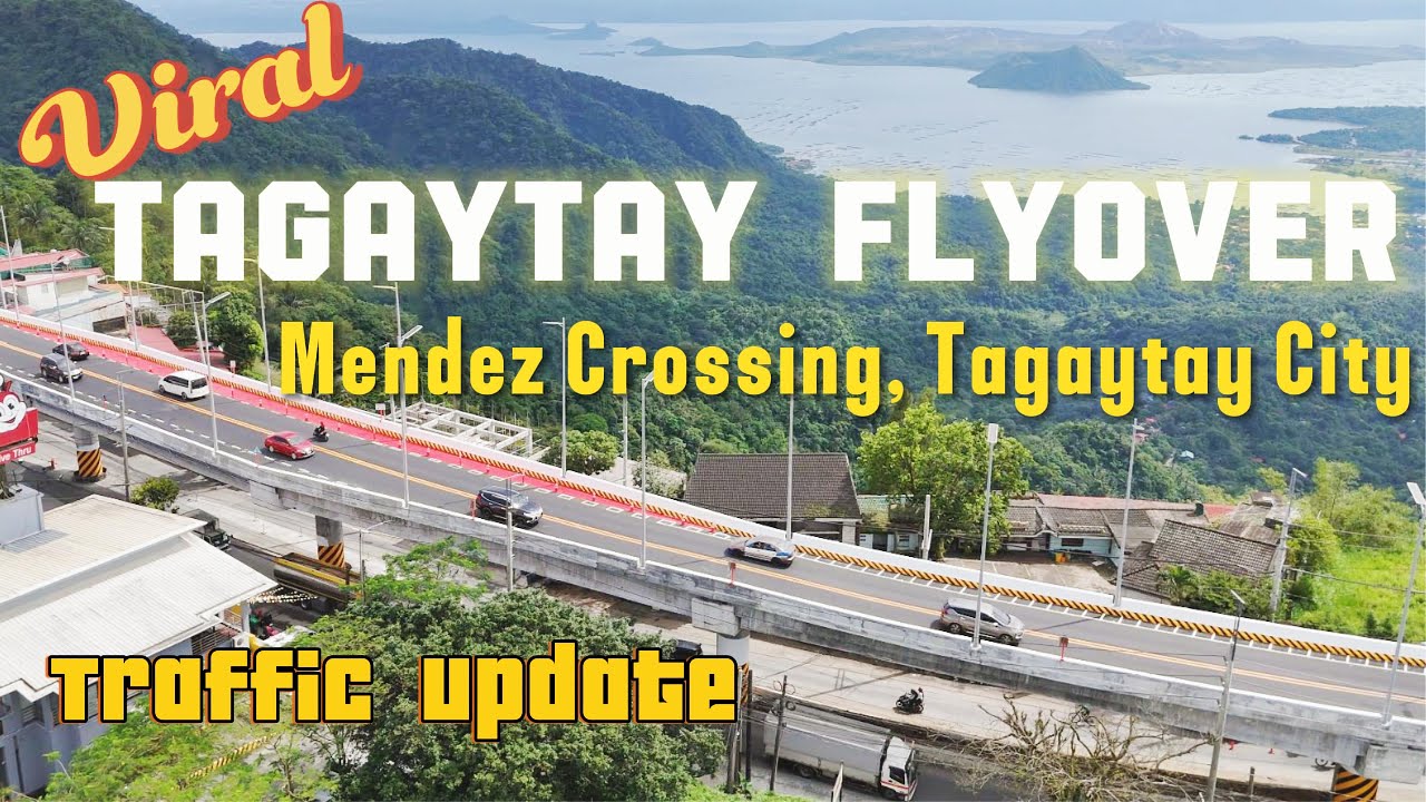 Tagaytay Flyover | Traffic Update in Mendez - Tagaytay Crossing | Lunch at Lawa Cafe