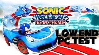 Sonic & All-Stars Racing Transformed | Low-End Pc Test | Intel Core i3 | 4 GB Ram |