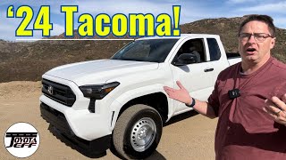 How Does 2024 Tacoma SR Really Drive? PLUS Walkaround Features!