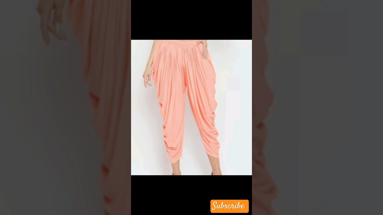 Dhoti salwar cutting and stitching part -2/dhoti salwar/heavy plated dhoti salwar/2 metre me