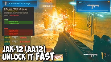New Shotgun Jak-12 (AA12) How To Unlock It Fast - Modern Warfare