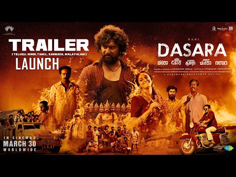 Watch : Dasara Trailer Launch | Nani | Keerthy Suresh | Santhosh Narayanan | Srikanth Odela | #DasaraTrailer - YOUTUBE