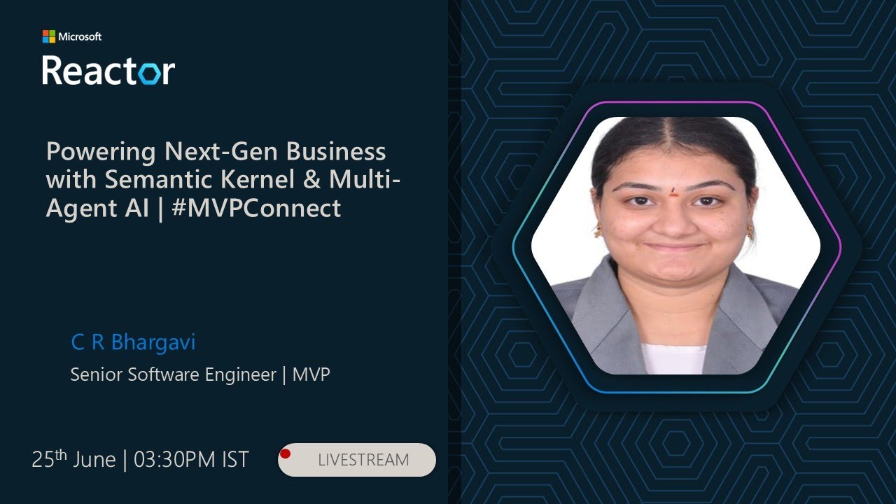 Powering Next-Gen Business with Semantic Kernel & Multi-Agent AI - YouTube