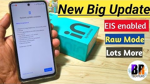 2021 Big Software Update Micromax IN Note 1 | EIS Enabled New Features | OTA Update IN Note 1