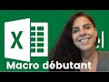 Macro excel pour dbutant