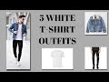 5 White T-Shirt Outfits