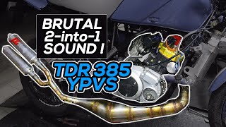 Brutal Sound Tdr 385 Ypvs 2-Into-1 Exhaust
