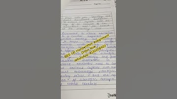 IGNOU BES 141 Handwritten Assignment 2023 | IGNOU Assignment Kaise Banaye #ignou #ytshorts