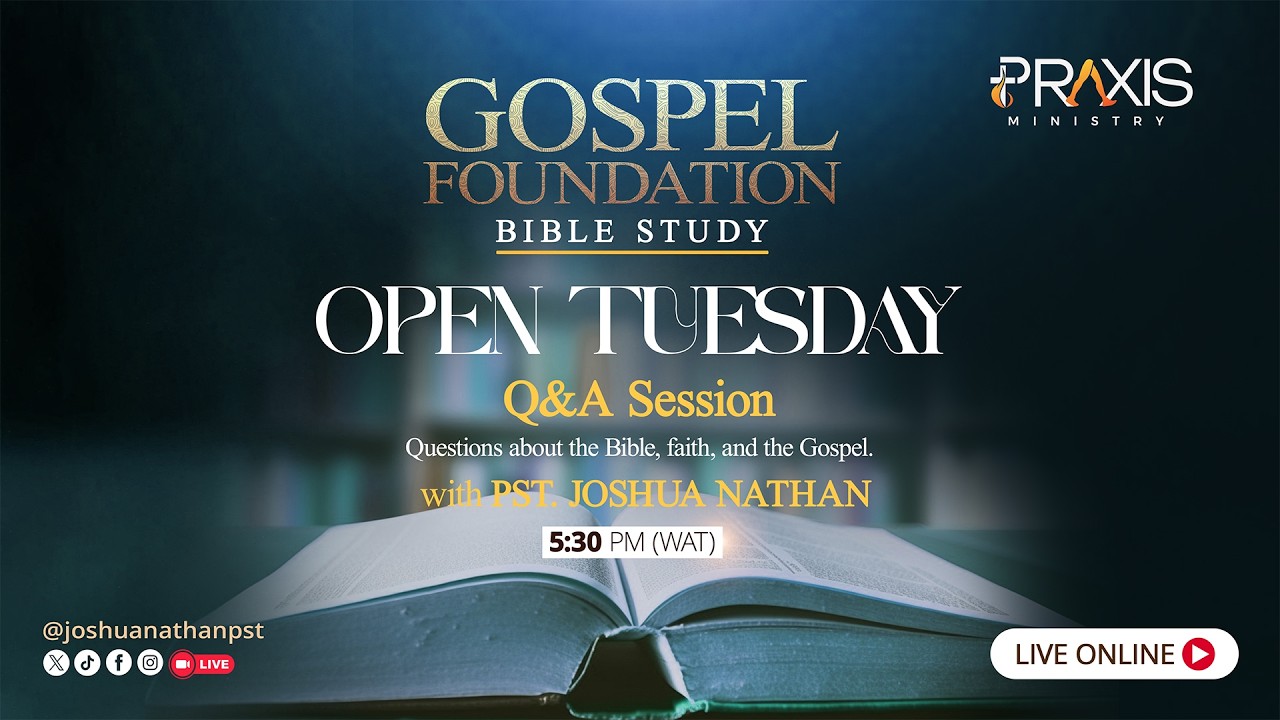 Curious about the Bible?
This week’s Bible study is your space to ask, learn, and grow.
Together, we’ll uncover biblical truths and apply them to everyday life

Keywords/Tags: Christian sermon, spiritual gifts, Bible teaching, purpose, faith, Holy Spirit, Christian living, church sermon, gospel message, God's purpose, ministry gifts.
#EnjoyingYourGift #ChristianSermon #SpiritualGifts