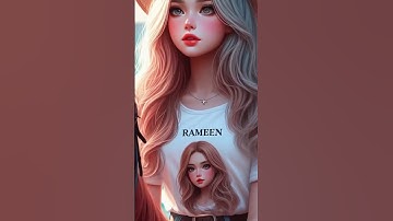 RAMEEN Name video| Viral 3D Wings Name Video Editing | Name image | girl and boy name image Creator