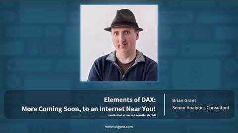 Elements of DAX 99-00: Preview of Upcoming Chapters