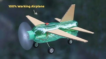 How to make a airplanes from used bottles  Making airplanes from bottles brings unexpected results