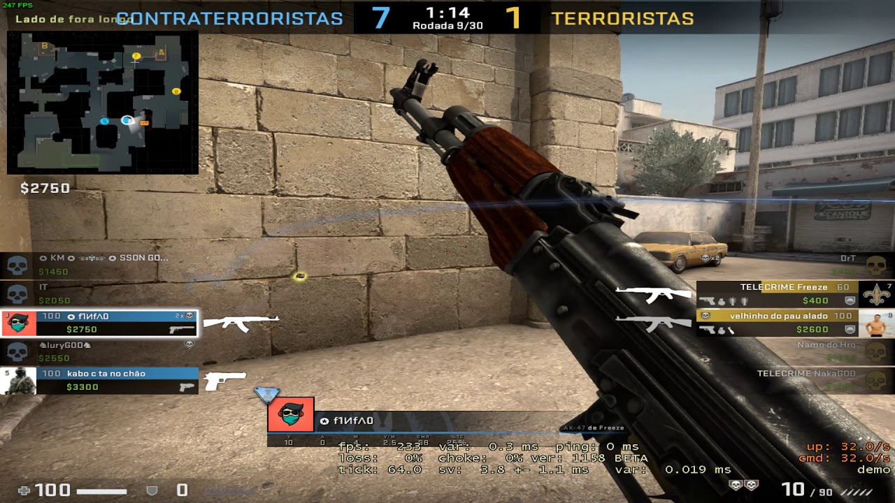 CS GO - PTT: SHERIFF 4K ECO VS ARMADO - YouTube