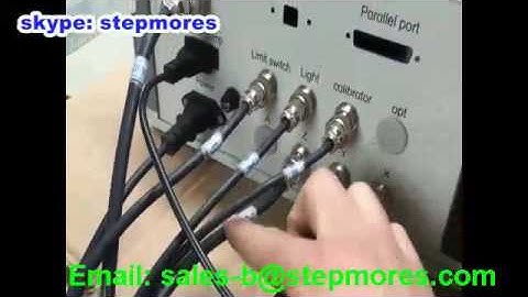 cnc router 6090 install video