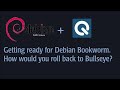 Getting ready for Bookworm. Using Snapshots to roll back to Debian Bullseye.