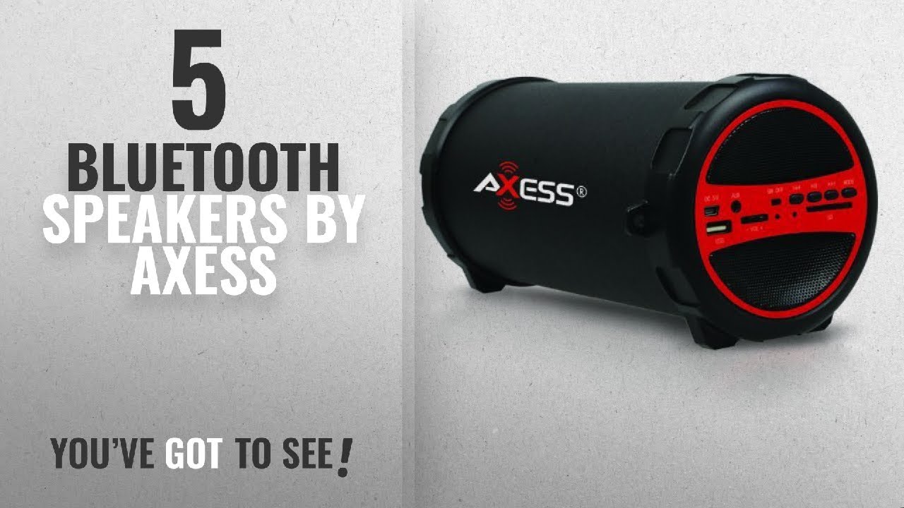 axess bluetooth speaker spbt1031