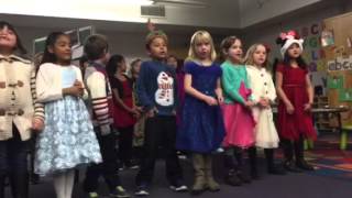 Kings Beach Caroling 1st grade
