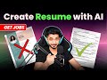 Learn How To Write a Professional Resume With AI for FREE (2025 Guide) - AI से Resume कैसे बनाएं?